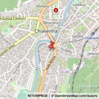 Mappa Via al Portone Vecchio, 8, 23022 Chiavenna, Sondrio (Lombardia)