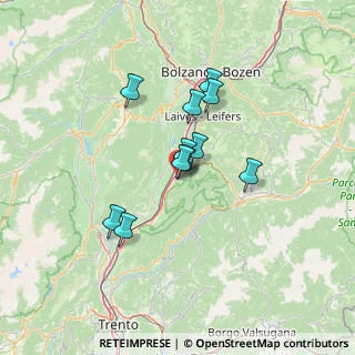 Mappa 39044 Egna BZ, Italia (9.81182)