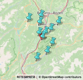 Mappa 39044 Egna BZ, Italia (10.12909)