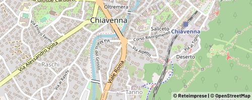 Mappa Chiavenna