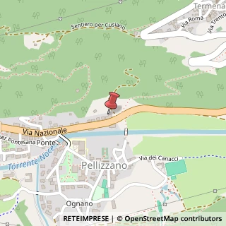 Mappa Via Nazionale, 2, 38020 Pellizzano, Trento (Trentino-Alto Adige)