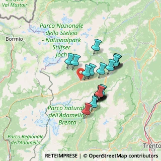 Mappa Via 3 Novembre, 38026 Ossana TN, Italia (10.854)