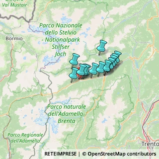 Mappa Via 3 Novembre, 38026 Ossana TN, Italia (8.19714)