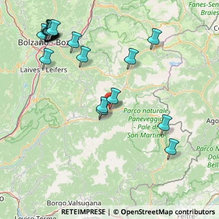Mappa Corso Alcide de Gasperi, 38037 Predazzo TN, Italia (21.578)
