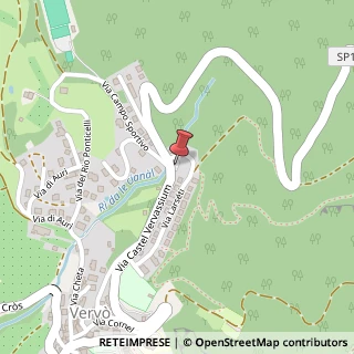 Mappa 38010 Vervò TN, Italia, 38010 Predaia, Trento (Trentino-Alto Adige)
