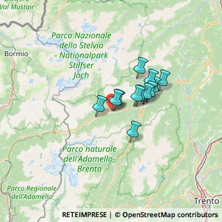 Mappa Strada delle Coste, 38026 Ossana TN, Italia (8.92917)