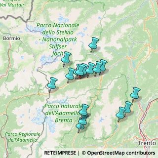 Mappa Strada delle Coste, 38026 Ossana TN, Italia (12.77059)