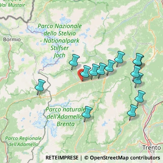 Mappa Strada delle Coste, 38026 Ossana TN, Italia (15.81214)