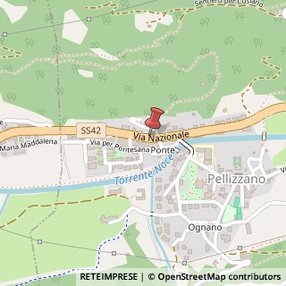 Mappa Via nazionale 44, 38020 Pellizzano, Trento (Trentino-Alto Adige)