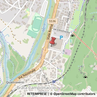 Mappa Via Sandro Pertini, 9, 23020 Prata Camportaccio, Sondrio (Lombardia)