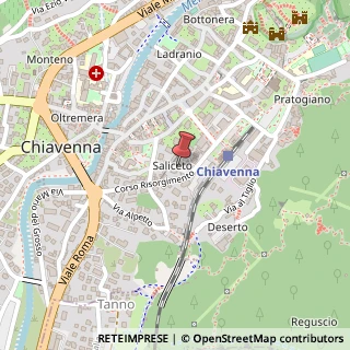 Mappa Via del Saliceto, 5, 23022 Chiavenna, Sondrio (Lombardia)