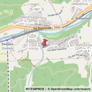 Mappa Via della Val?na, 10, 38020 Commezzadura, Trento (Trentino-Alto Adige)