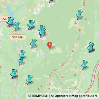 Mappa Via Predaia, 38012 Tres TN, Italia (5.9835)