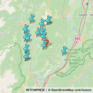 Mappa Via Predaia, 38012 Tres TN, Italia (6.952)