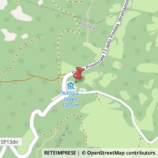 Mappa Via Predaia, 1, 38012 Tres, Trento (Trentino-Alto Adige)