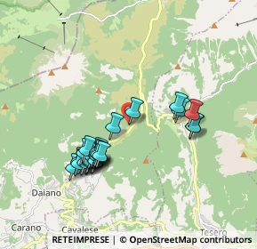Mappa SS620, 38030 Varena TN, Italia (1.70833)