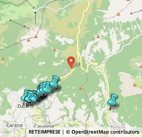 Mappa SS620, 38030 Varena TN, Italia (2.5635)