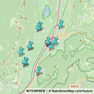 Mappa A22 Brennero - Modena, 39044 Egna BZ, Italia (3.42333)