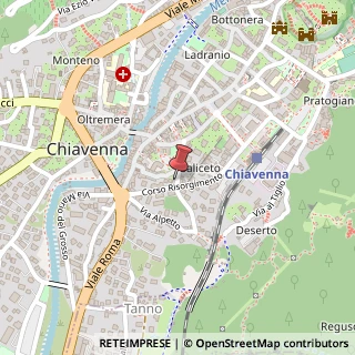 Mappa Viale Risorgimento, 6, 23022 Chiavenna, Sondrio (Lombardia)