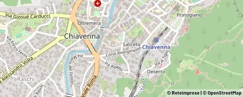 Mappa Chiavenna
