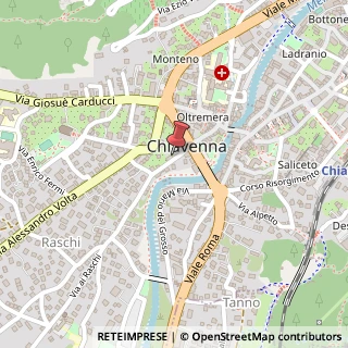 Mappa Via Ai Raschi, 4, 23022 Chiavenna, Sondrio (Lombardia)