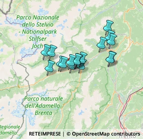 Mappa Str. delle Giare, 38020 Mezzana TN, Italia (9.33882)