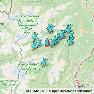 Mappa Strada delle Giare, 38020 Commezzadura TN, Italia (10.55889)