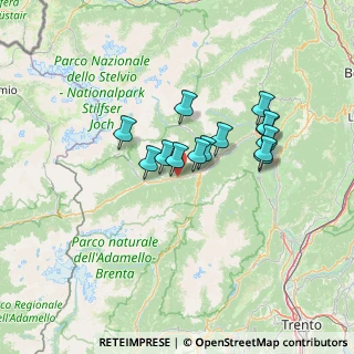 Mappa Str. delle Giare, 38020 Mezzana TN, Italia (10.61071)