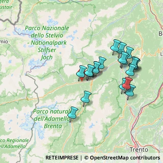Mappa Str. delle Giare, 38020 Mezzana TN, Italia (14.009)
