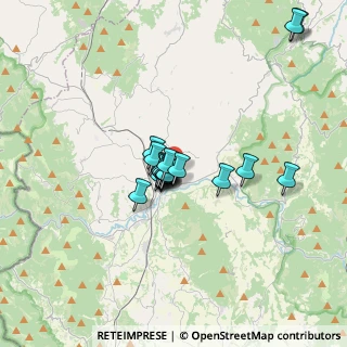 Mappa Via S. Bernardino, 60041 Sassoferrato AN, Italia (2.406)