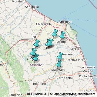 Mappa Via Tornazzano, 60024 Filottrano AN, Italia (9.41182)