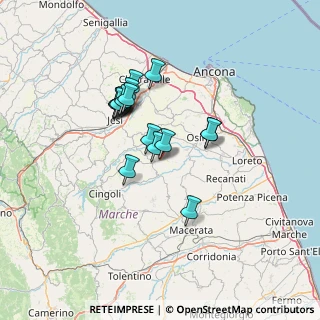 Mappa Via Tornazzano, 60024 Filottrano AN, Italia (11.22941)