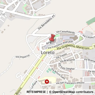 Mappa Via Boccalini, 26, 60025 Loreto, Ancona (Marche)