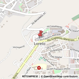 Mappa Corso Traiano Boccalini, 2, 60025 Loreto, Ancona (Marche)