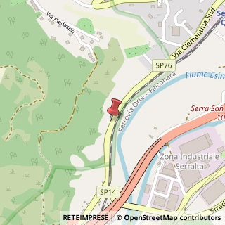 Mappa Via Clementina, 33, 60048 Serra San Quirico AN, Italia, 60048 Serra San Quirico, Ancona (Marche)