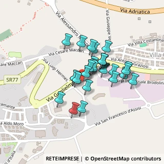 Mappa Via Buffolareccia, 60025 Loreto AN, Italia (0.16)