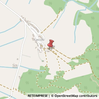 Mappa Strada Comunale Bellavista Lecchi Staggia, 27, 53036 Poggibonsi, Siena (Toscana)