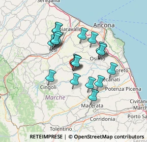 Mappa 60024 Filottrano AN, Italia (11.358)