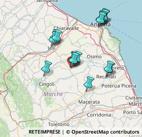 Mappa 60024 Filottrano AN, Italia (13.59563)