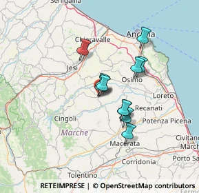 Mappa 60024 Filottrano AN, Italia (10.10727)