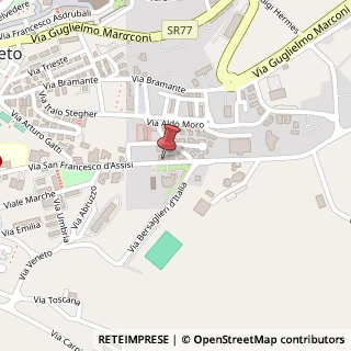 Mappa Via San Francesco,  65, 62019 Loreto, Ancona (Marche)