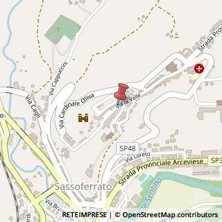 Mappa Corso Don Giovanni Minzoni, 16, 60041 Sassoferrato, Ancona (Marche)