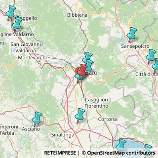 Mappa Rio di Sinistra, 52100 Arezzo AR, Italia (24.38154)
