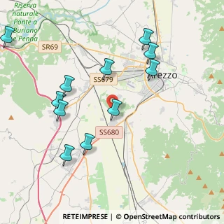 Mappa Rio di Sinistra, 52100 Arezzo AR, Italia (4.54091)
