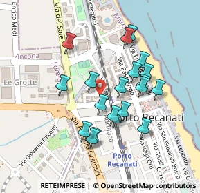 Mappa Via Loreto, 62017 Porto Recanati MC, Italia (0.2085)
