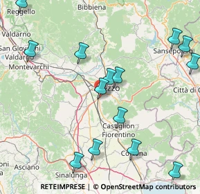 Mappa SP 73, 52100 Arezzo AR, Italia (20.54929)