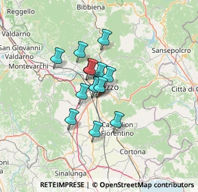 Mappa SP 73, 52100 Arezzo AR, Italia (8.56143)