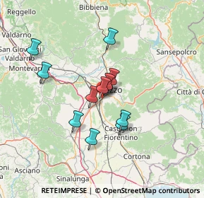 Mappa SP 73, 52100 Arezzo AR, Italia (10.62083)