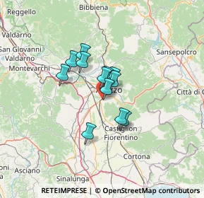 Mappa SP 73, 52100 Arezzo AR, Italia (8.51917)