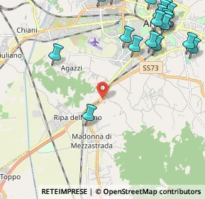 Mappa SP 73, 52100 Arezzo AR, Italia (3.2075)